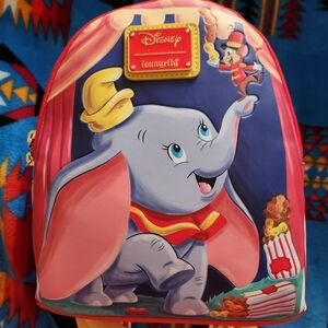 Loungefly Dumbo and Timothy Mouse Pink Backpack